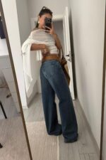 Colt Wide Leg Dark Jean - Görsel 3