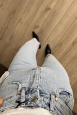 Darly Kesik Paça Straight Buz Mavi Jean - Görsel 3