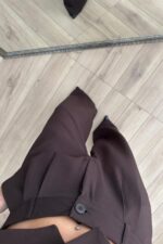 Gk Palazzo Pantolon Kahverengi - Görsel 3