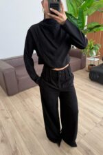 Omzu Drapeli Tasarım Takım Siyah - Görsel 2