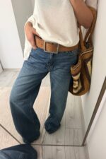 Colt Wide Leg Dark Jean - Görsel 2