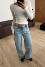 Colt Wide Leg Açık Mavi Jean - Görsel 3