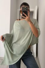 Asimetrik Transparan Panço Çağla - Görsel 2