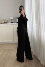 Larry Üç Parça Takım Siyah - Görsel 4