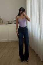 Jf İspanyol Paça Lacivert Jean