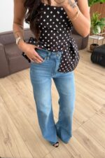 Jf Kesik İspanyol Paça Mavi Jean - Görsel 2