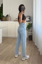 Jenner Straight Açık Mavi Jean - Görsel 4