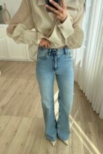 Jf Kesik Paça İspanyol Açık Mavi Jean