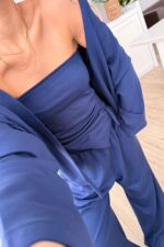 Larry Üç Parça Takım Lacivert - Görsel 3