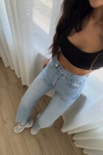 Jenner Straight Mavi Yıkamalı Jean - Görsel 3