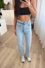 Jenner Straight Açık Mavi Jean - Görsel 2