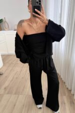 Larry Üç Parça Takım Siyah - Görsel 2