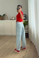 Ff Carrot Fit Açık Mavi Jean - Görsel 3