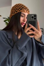 Pinterest File Örgülü Bere Taba - Görsel 2