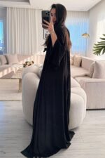 Rumi üç Parça Modal Kumaş Takım Siyah - Görsel 3