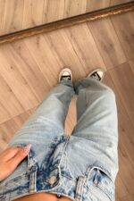 Lf Geniş Paça Yıkamalı Jean - Görsel 3