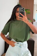 Mad Oversize Tişört Haki