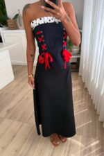 Mys Dıegonel Çan Etek Siyah